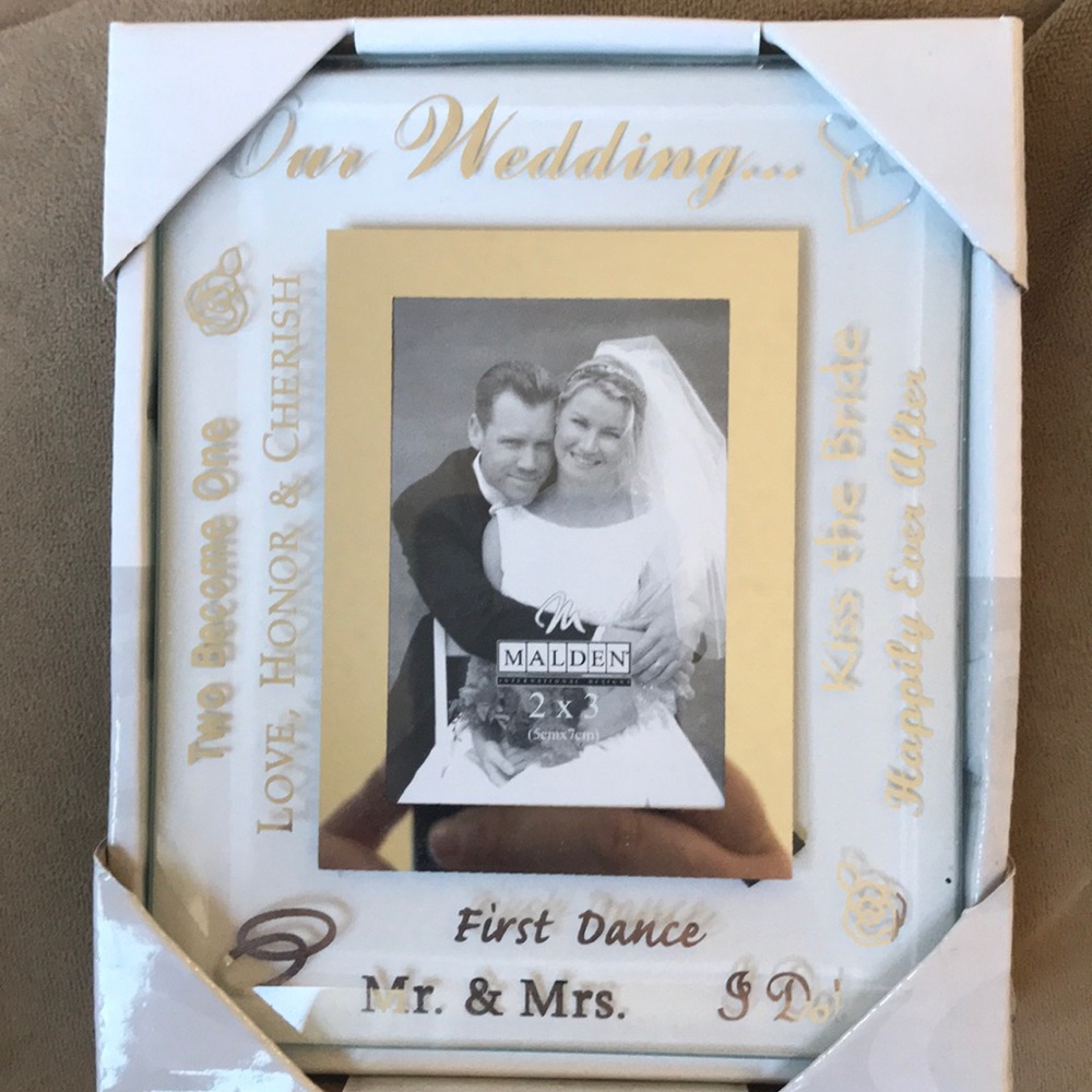 NIB Wedding Picture Frame 💍